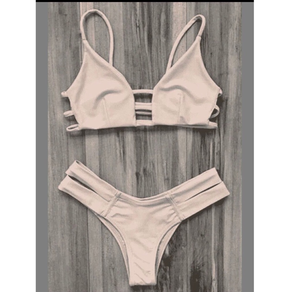 Nude ZAFUL bathing suit